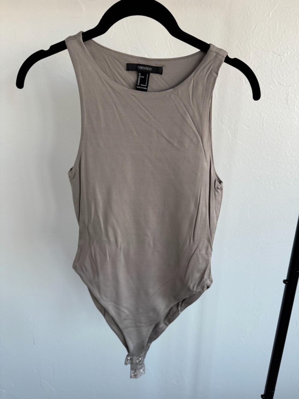Forever 21 - Silver Bodysuit